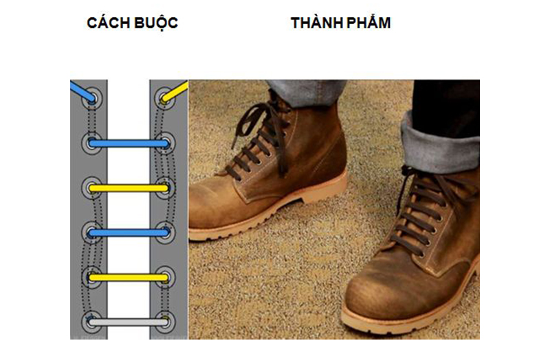 5 cách buộc dây giày mới lạ và đẹp mắt, xóa tan sự nhàm chán trên đôi giày bạn