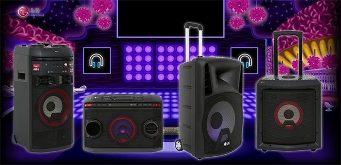 LG lần đầu tiên ra mắt loa kéo tại Việt Nam