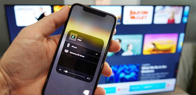 Smart tivi Samsung chính thức hỗ trợ Apple TV và AirPlay 2