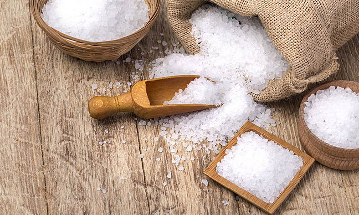 The effect of salt in beauty