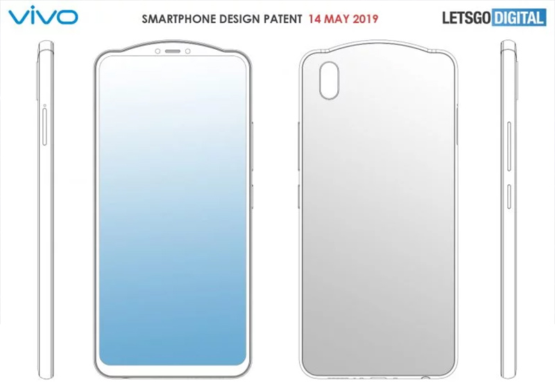 2 smartphone Vivo mới với notch lạ mắt vừa lộ diện trên bằng sáng chế - ảnh 2 2 smartphone Vivo mới với notch lạ mắt vừa lộ diện trên bằng sáng chế - ảnh 2