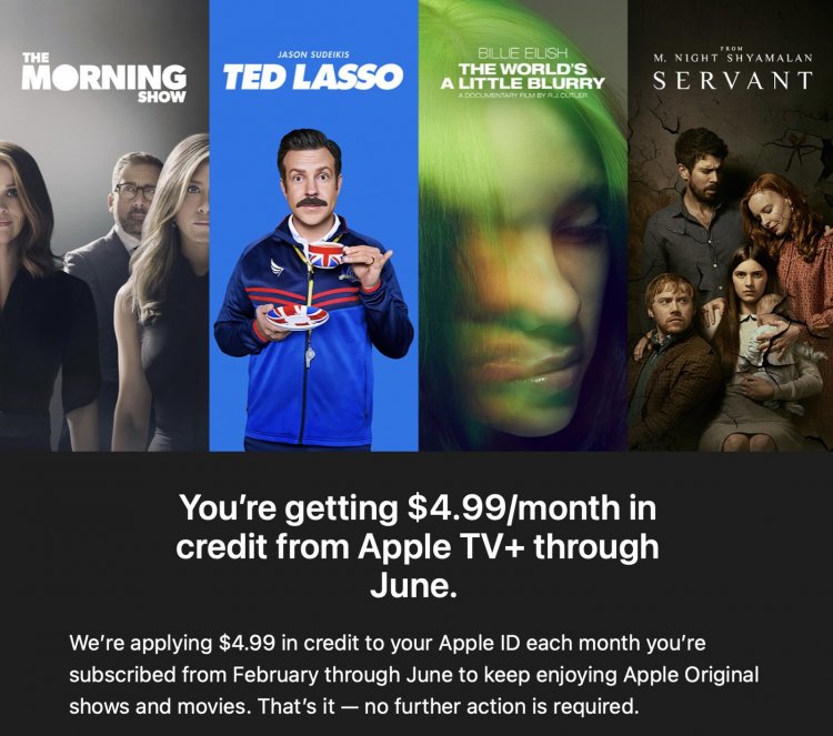 Giá dịch vụ Apple TV+