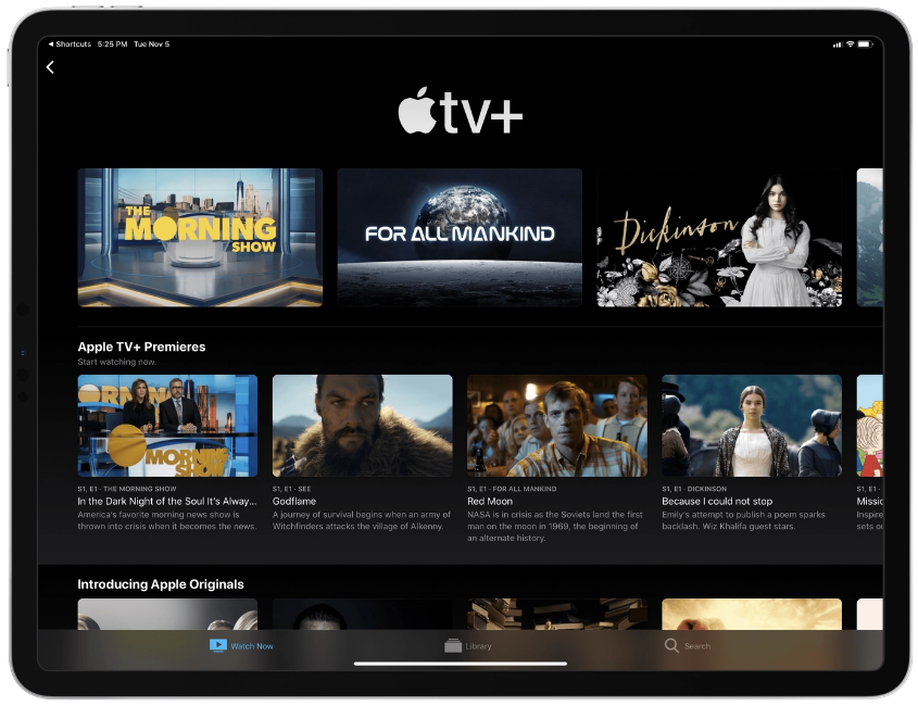 Các chương trình và phim độc quyền trên Apple TV+