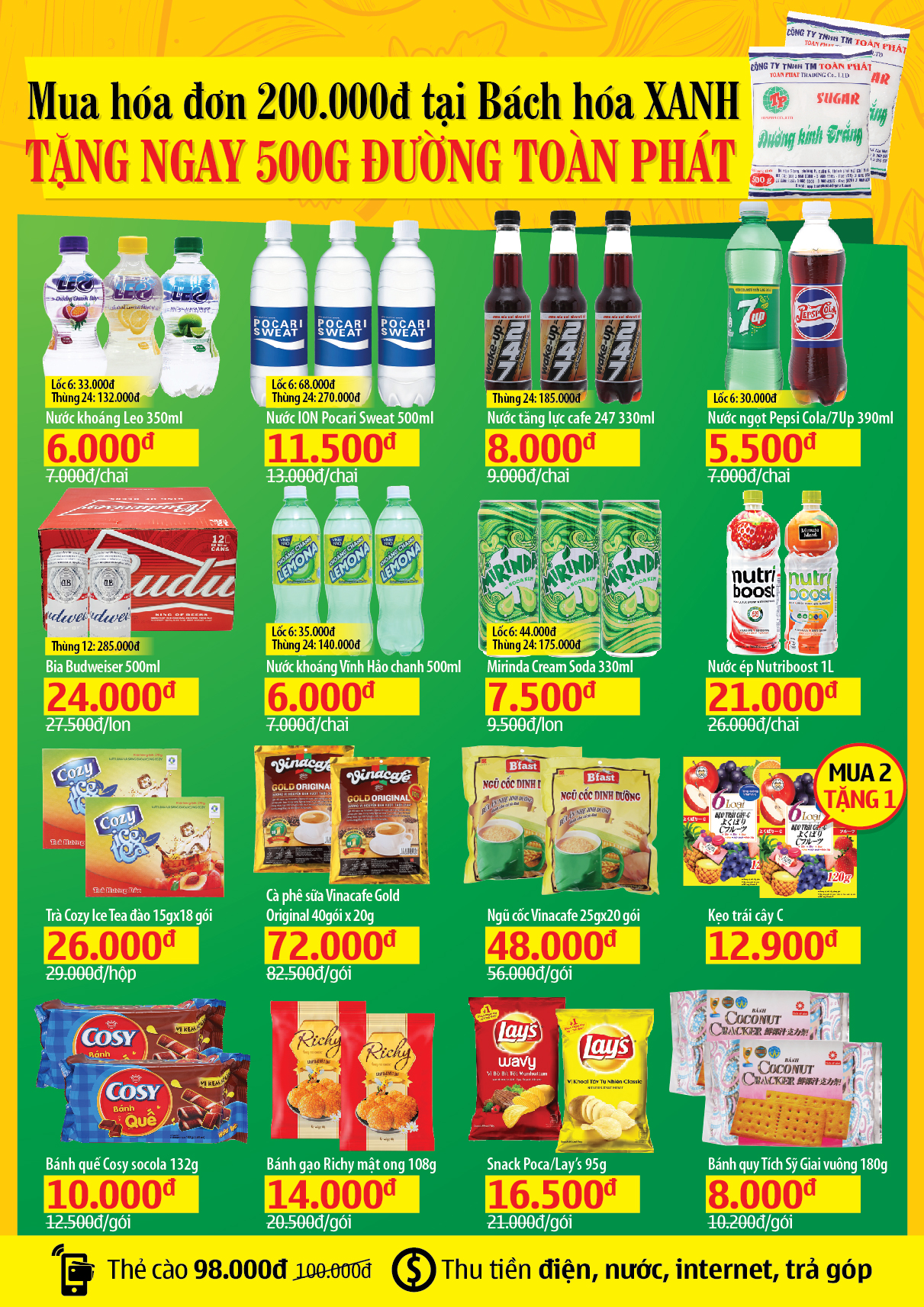 Siêu thị Bách hoá XANH 542 Nguyễn Văn Công khai trương 25/05/2019 Siêu thị Bách hoá XANH 542 Nguyễn Văn Công khai trương 25/05/2019