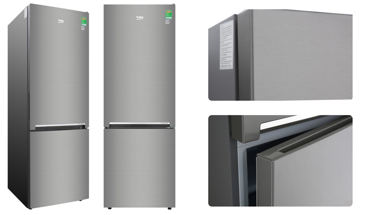 Thiết kế tổng quan - Tủ lạnh Beko Inverter 323 lít RCNT340I50VZX Đánh giá tổng quan Tủ lạnh Beko Inverter 323 lít RCNT340I50VZX > Thiết kế tổng quan - Tủ lạnh Beko Inverter 323 lít RCNT340I50VZX