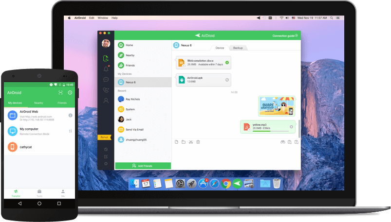 Ứng dụng AirDroid