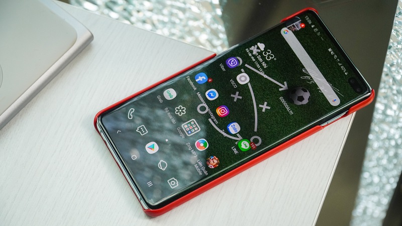 Chơi game Galaxy S10+ Park Hang-Seo Chơi game Galaxy S10+ Park Hang-Seo