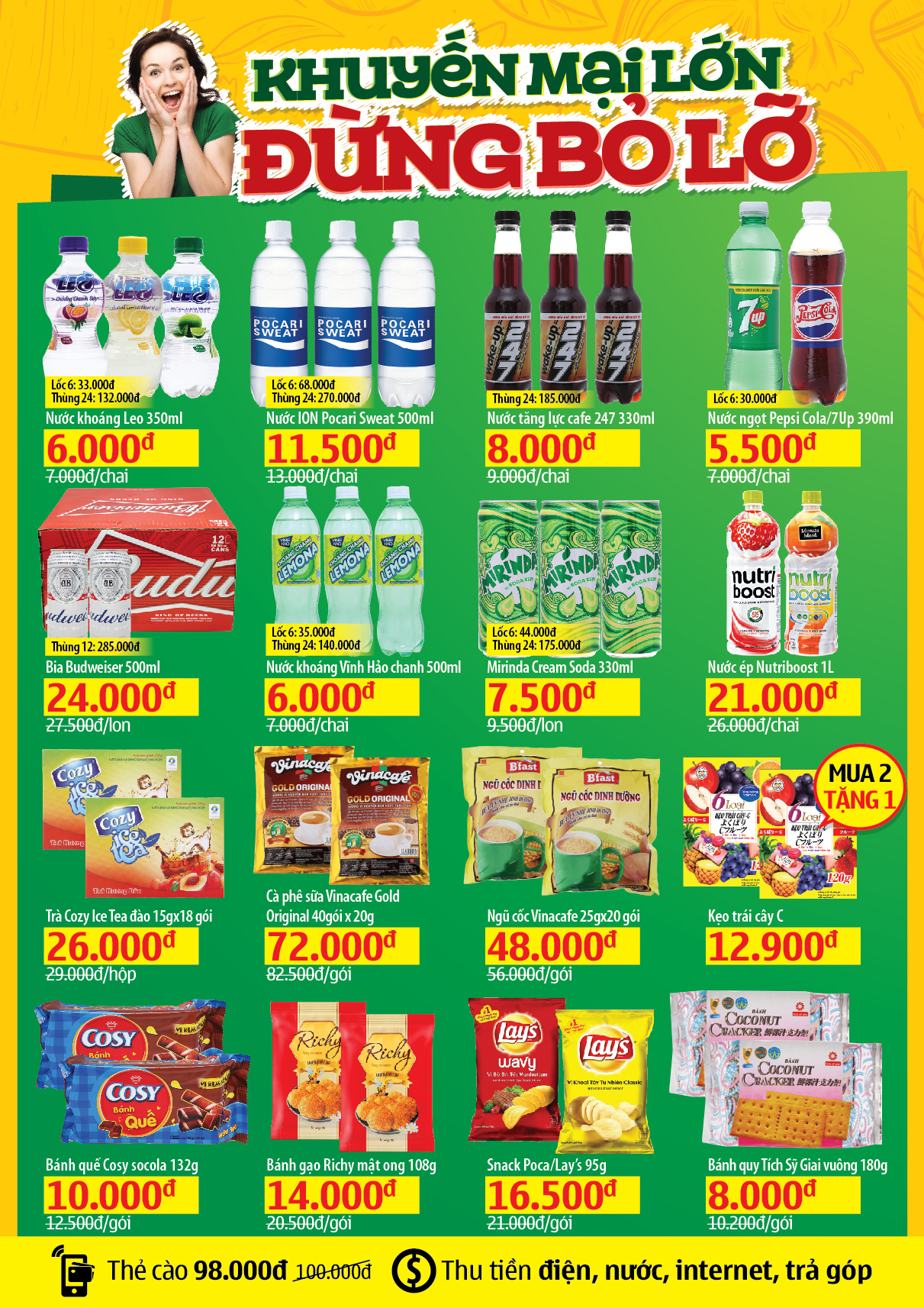 Siêu thị Bách hoá XANH 27 Lê Lợi khai trương 2/06/2019 Siêu thị Bách hoá XANH 27 Lê Lợi khai trương 2/06/2019