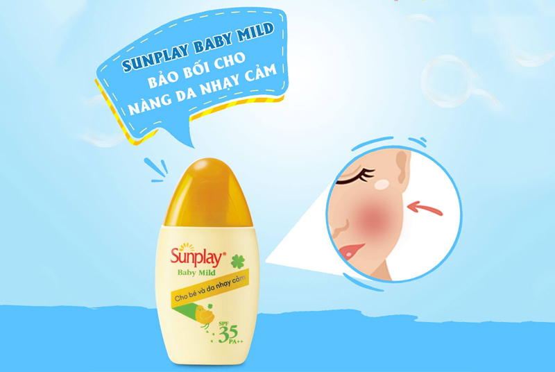 kem chống nắng sunplay cho da nhạy cảm