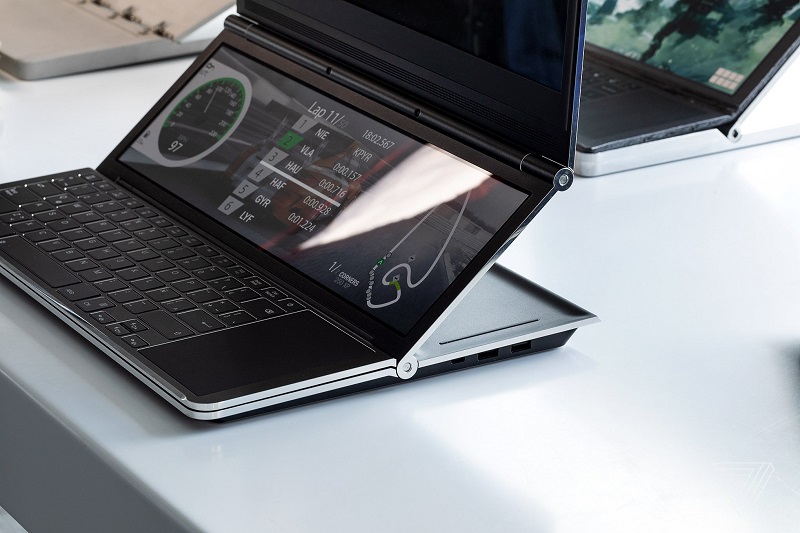 Intel giới thiệu nguyên mẫu laptop với 2 màn hình