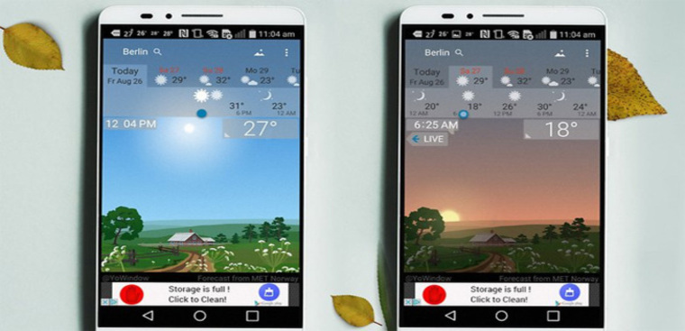 Top 5 ứng dụng dự báo thời tiết tốt nhất cho Smartphone Android