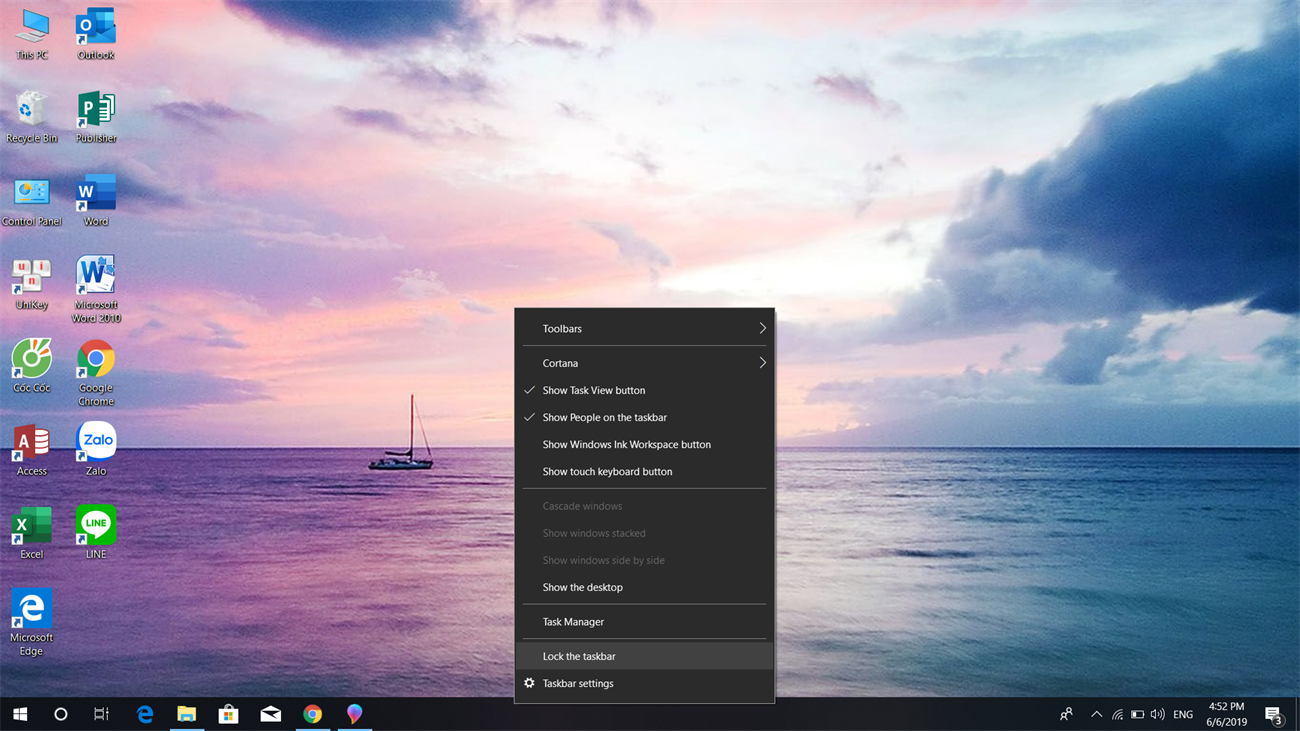 Taskbar là gì?