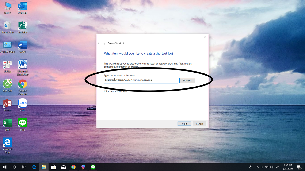 Ghim thư mục vào Taskbar