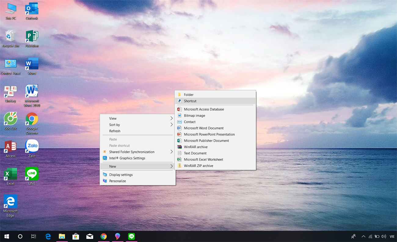 Ghim thư mục vào thanh Taskbar