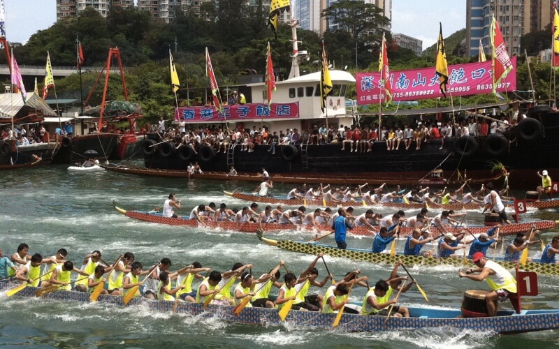Hội đua thuyền ở Trung Quốc