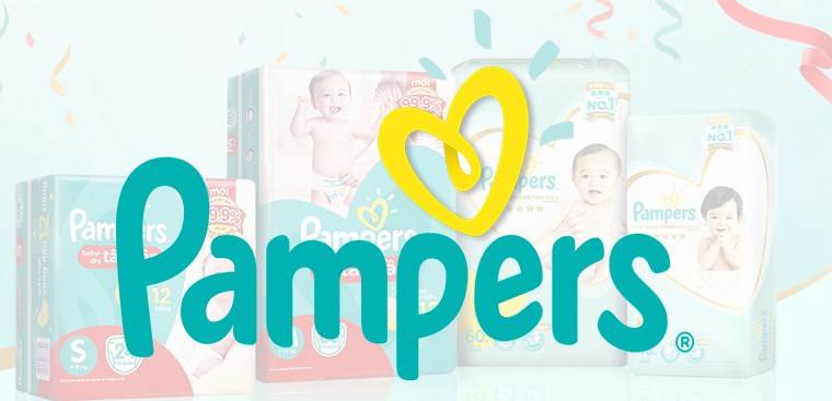 Pampers là thương hiệu tã giấy đầu tiên cho trẻ em