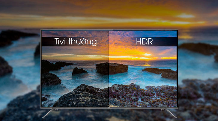Đánh giá Android tivi TCl P8 > Công nghệ HDR