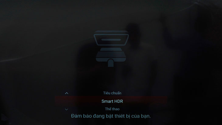 Đánh giá Android tivi TCl P8 > Chức năng smart HDR