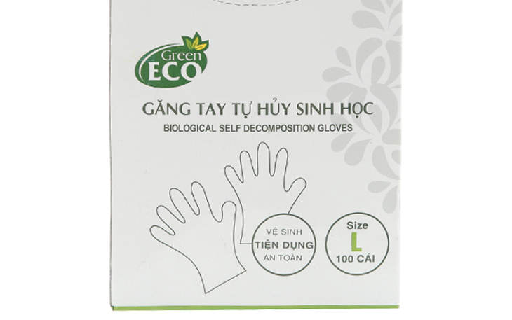 Găng tay nylon tự hủy sinh học
