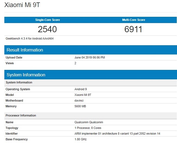 Mi 9T Mi 9T