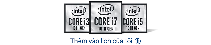 Sự kiện intel gen 10