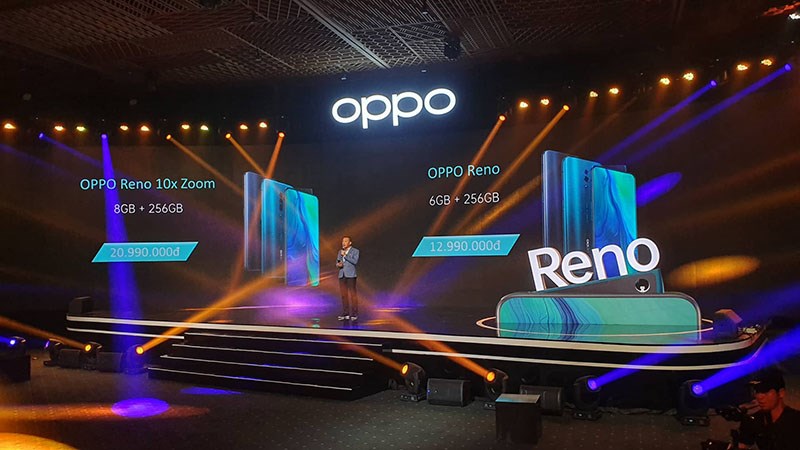 giá bán OPPO Reno và Reno 10x Zoom ra mắt giá bán OPPO Reno và Reno 10x Zoom ra mắt