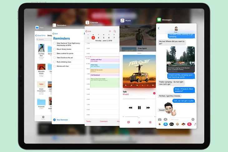 Chế độ đa nhiệm trên iPadOS