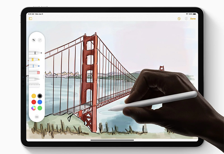Apple Pencil cũng được nâng cấp trên iPadOS