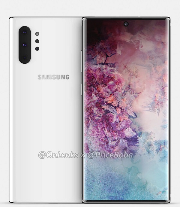 Galaxy Note 10 Pro lộ ảnh render đẹp mắt: 4 camera sau, viền màn hình hẹp hơn Galaxy Note 10 Pro lộ ảnh render đẹp mắt: 4 camera sau, viền màn hình hẹp hơn