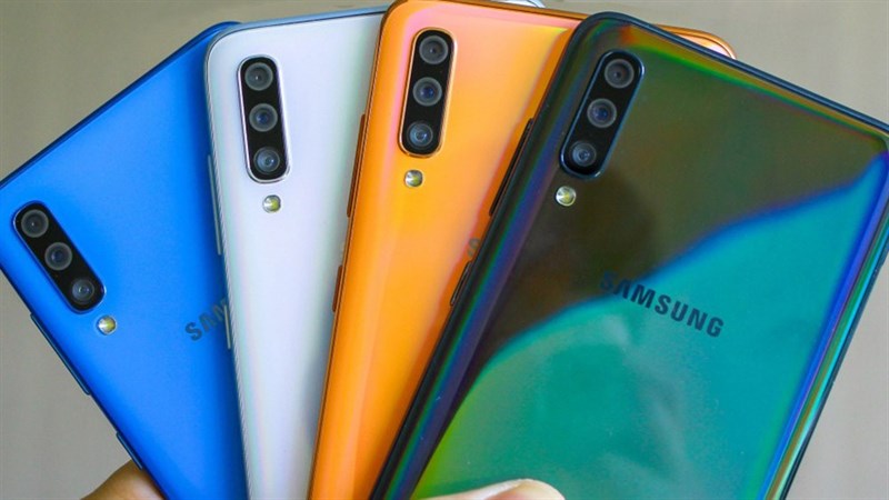 Hé lộ các phiên bản màu sắc của Galaxy A70s, Galaxy A30s và Galaxy A20s