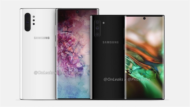 Thêm hình ảnh xác nhận thiết kế của Galaxy Note 10 