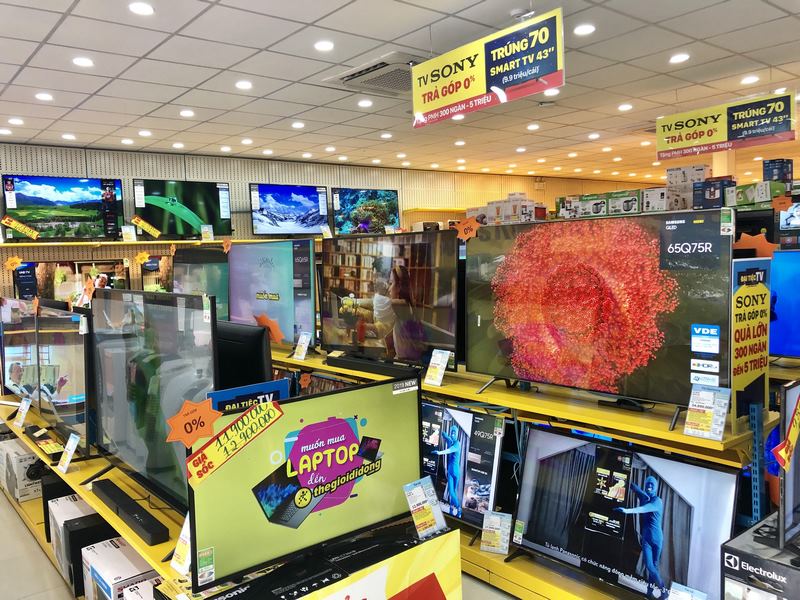 Logo Thế Giới Di động điện May Xanh Bach Hoa Xanh