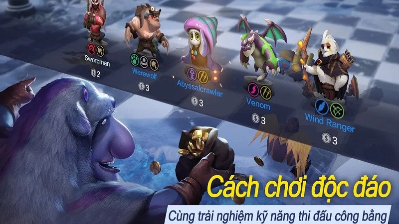 Hình ảnh trong game Auto Chess Hình ảnh trong game Auto Chess