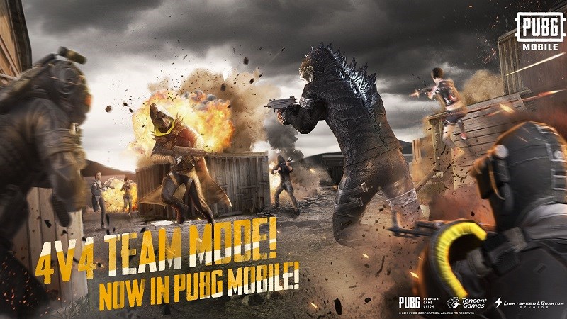 PUBG Mobile được cập nhật chế độ chiến đấu 4v4 mới PUBG Mobile được cập nhật chế độ chiến đấu 4v4 mới