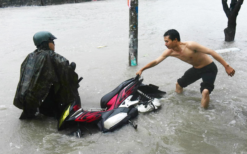 Những con đường hay ngập vào mùa mưa ở thành phố Hồ Chí Minh