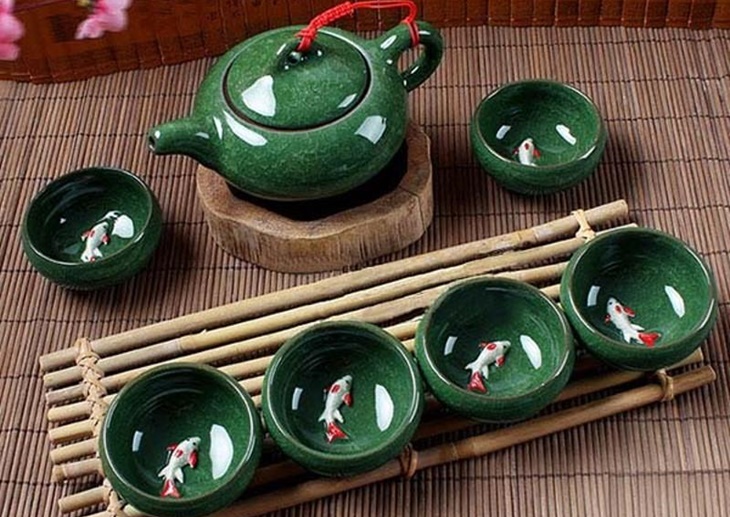 Tư vấn chọn mua bộ ấm trà đẹp, sang, hợp phong thuỷ > Chọn mua bộ ấm trà có màu sắc hợp phong thủy