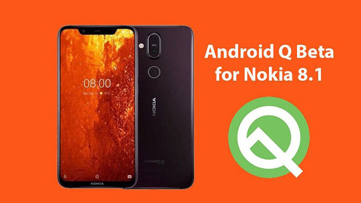 Android Q cho Nokia 8.1