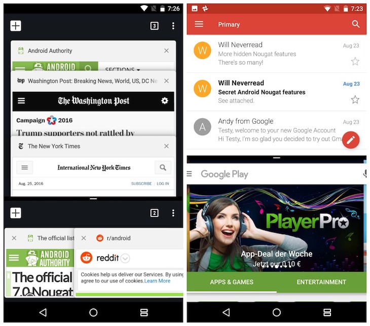 Android 7 Nougat là gì? Có những điểm nào cải tiến?
