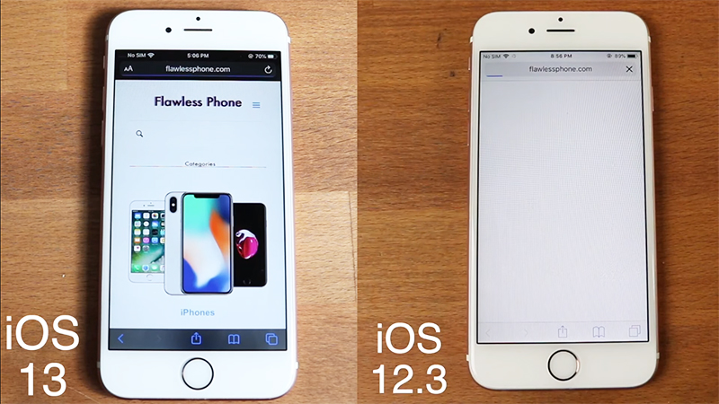 iOS 12 vs iOS 13 iOS 12 vs iOS 13