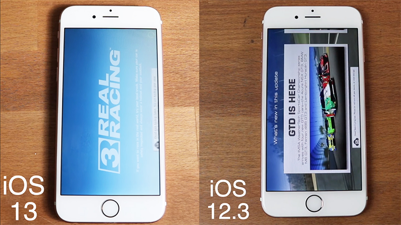 iOS 12 vs iOS 13 iOS 12 vs iOS 13