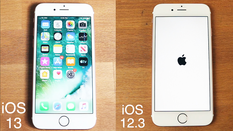 iOS 12 vs iOS 13 iOS 12 vs iOS 13