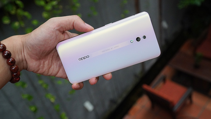 Đập hộp, trên tay OPPO Reno Hồng Ngọc Trai
