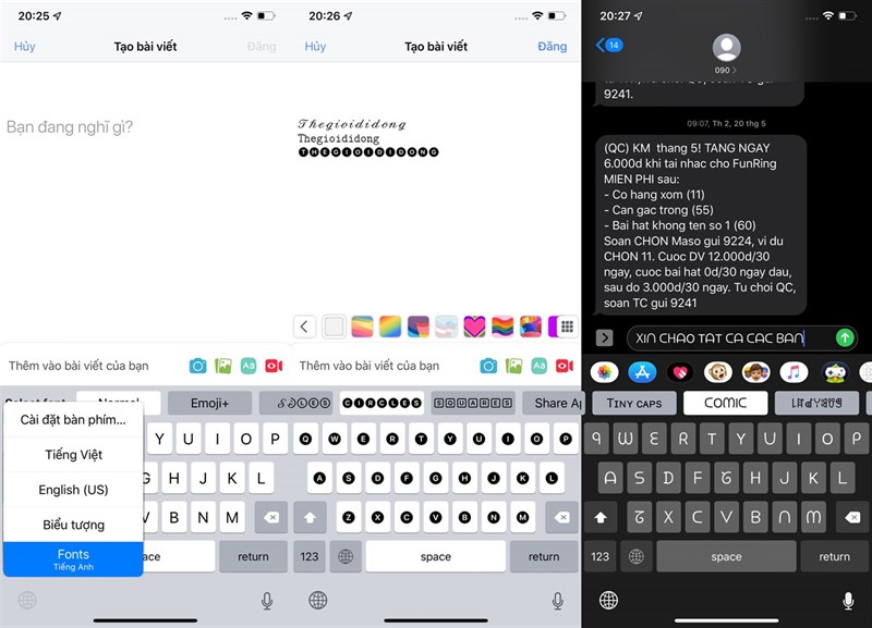 Thay đổi font chữ trên iPhone: iOS mới nhất đã cập nhật thêm nhiều font chữ đẹp mắt và tiện dụng cho người dùng iPhone. Bạn có thể tùy chọn font chữ phù hợp với cá tính của mình và tăng tính thẩm mỹ cho bức ảnh của mình. Thử nghiệm những font chữ mới và làm mới trang cá nhân với phong cách mới lạ nhé!