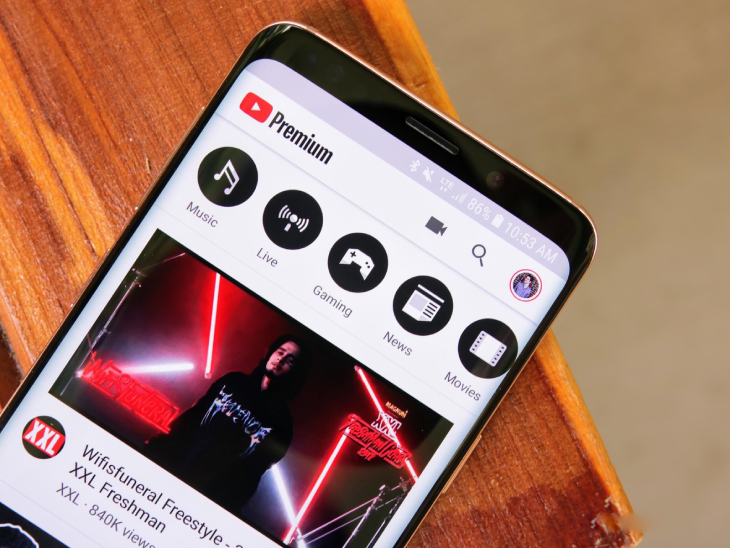 Hướng dẫn cách nghe nhạc tắt màn hình trên YouTube ở chế độ chạy nền > Youtube Premium