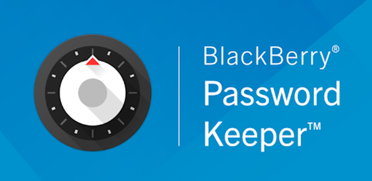 BlackBerry Password Keeper - Quản lý mật khẩu mã hóa