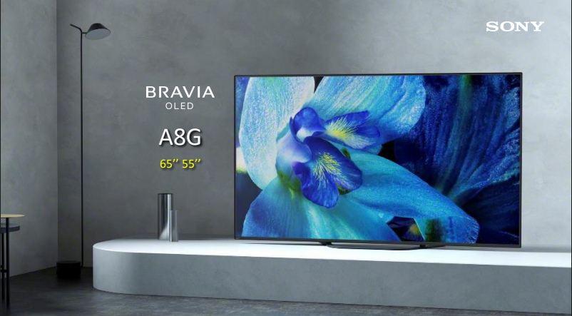 Kích thước tivi OLED A8G