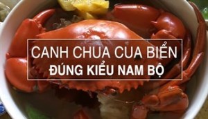 Cách nấu canh chua cua biển đúng kiểu Nam bộ