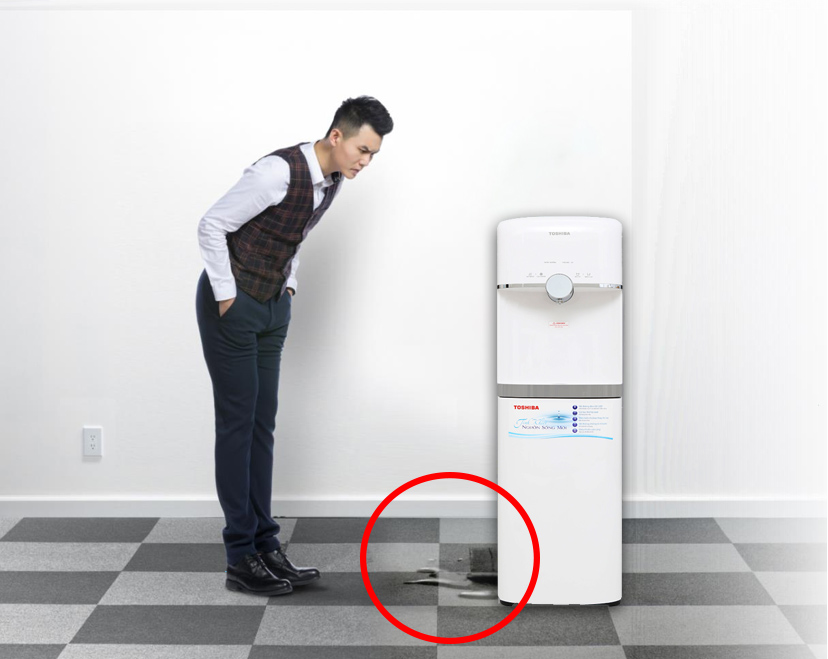 Trang bị cảm biến giúp phát hiện và cảnh báo rò rỉ cho người dùng kiểm tra