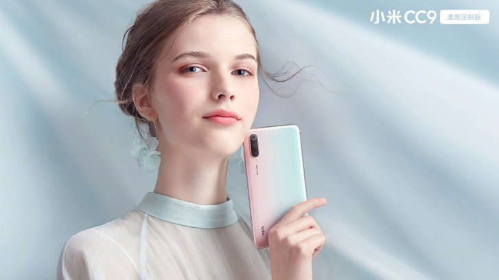 Xiaomi Mi CC9 Meitu Custom Edition màu trắng ngọc trai đặc biệt