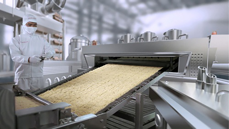 Quy trình sản xuất mì Hảo Hảo an toàn